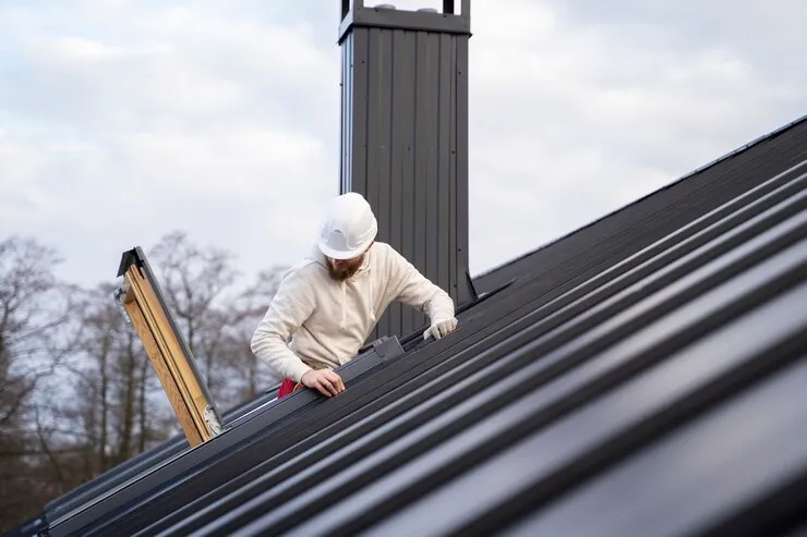 Serviço de impermeabilização de telhado